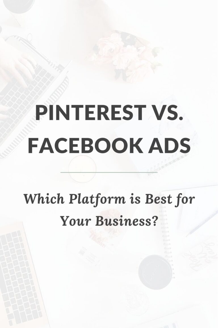 Facebook Ads vs. Pinterest Ads: Which is better?