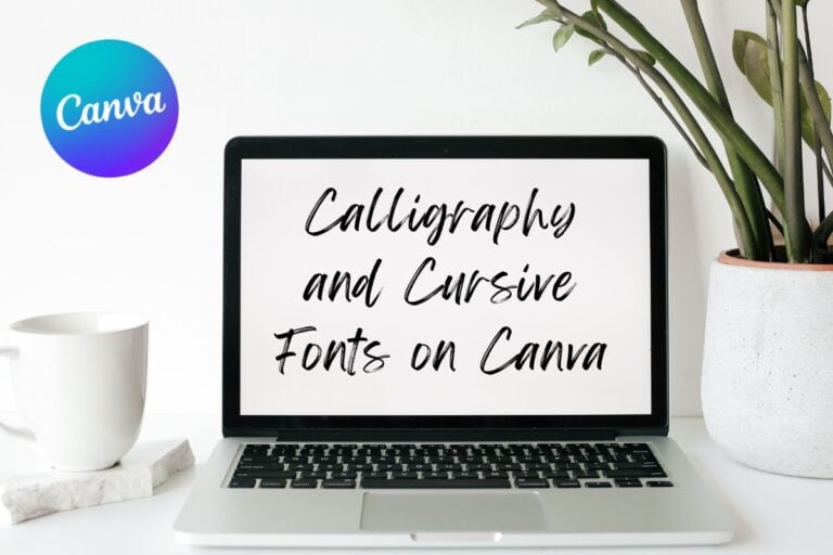37 Best Cursive and Calligraphy Fonts on Canva
