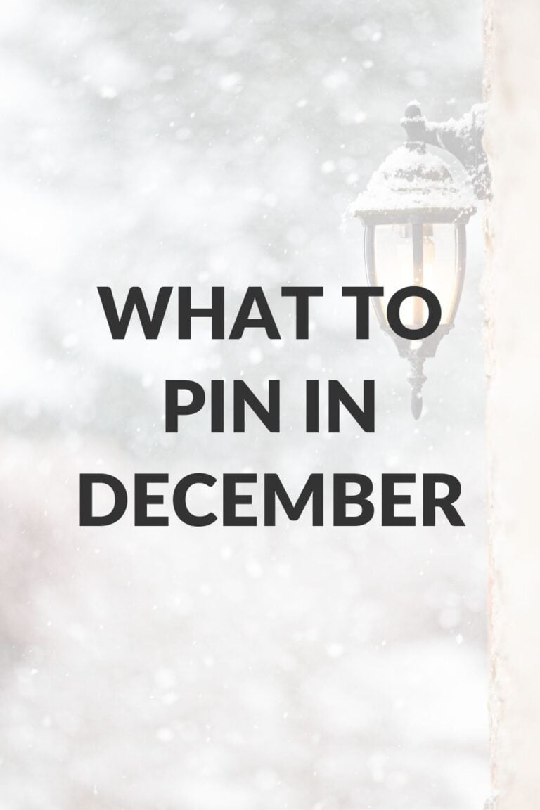 December Pinterest Trends in 2023: What to Pin in December